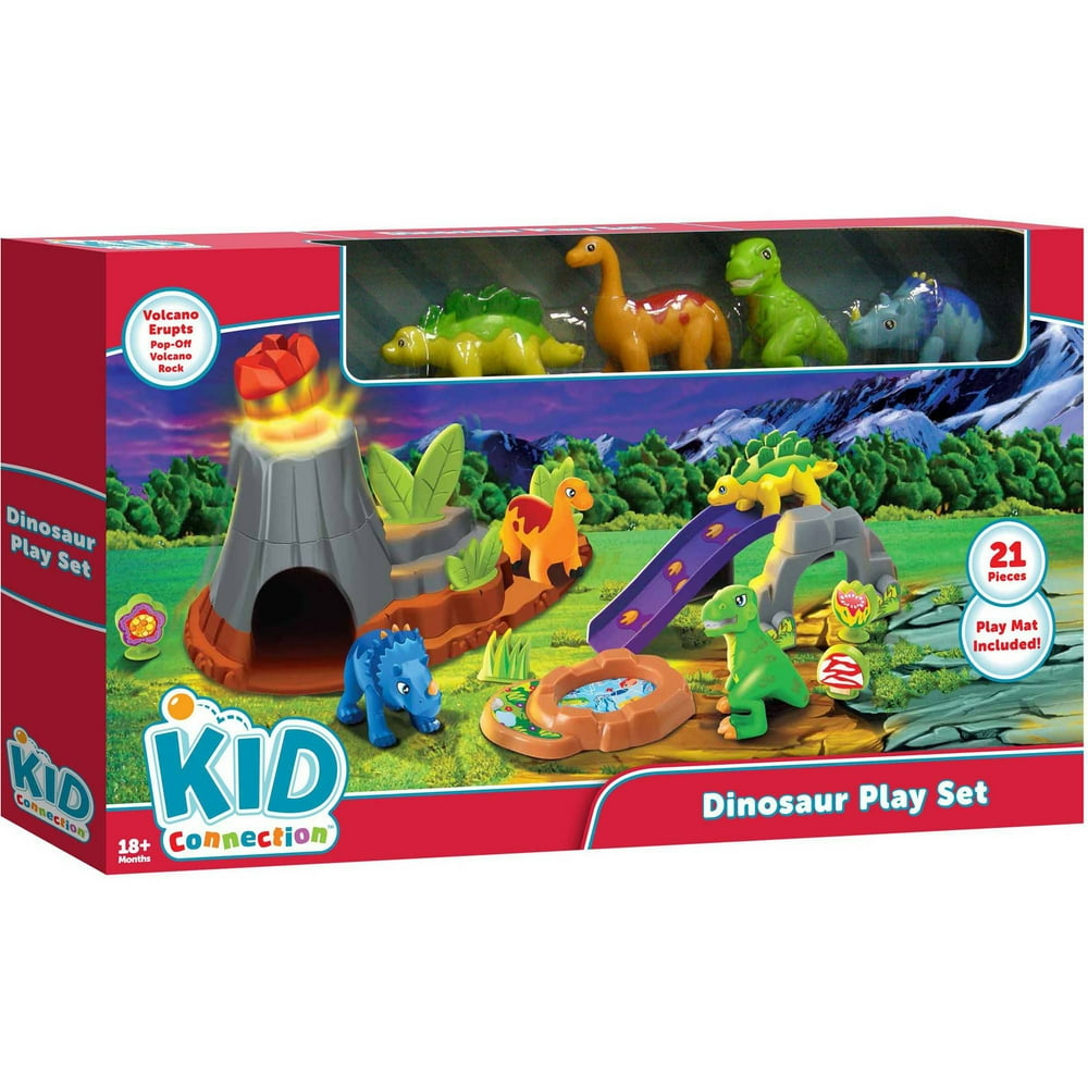 21Piece Dinosaur Play Set