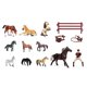 thumbnail image 3 of Kits de juguetes de ,Juego de juguetes para , ,juguetes de ,modelo para ,esgrima caballo figuras panel, juguete, 3 of 9