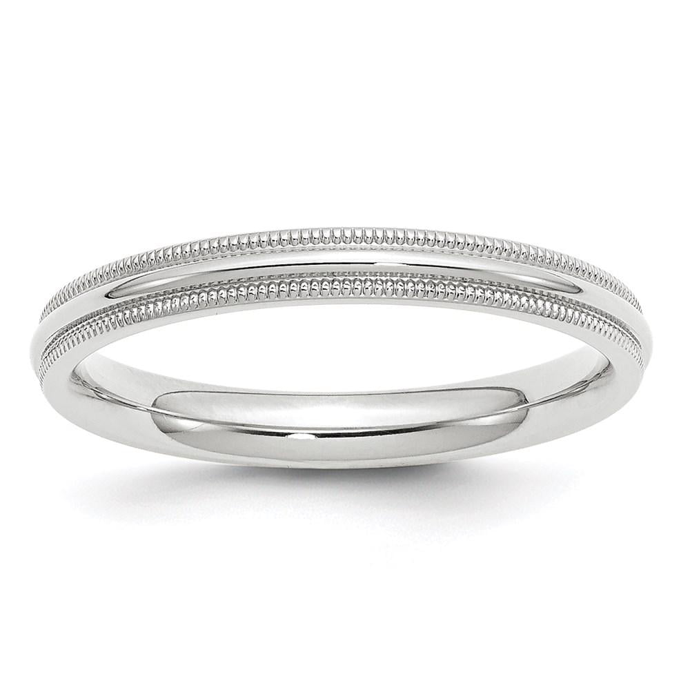 Goldia Sterling Silver 6mm Milgrain Band Goldia Sterling Silver 6mm Milgrain Band