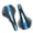 Blue, variant on Wanyifa Bike Seat Breathable Soft Saddle with Ergonomic Hollow Design for Unisex Riders,1Pcs,White