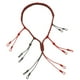 thumbnail image 5 of Cordones de La Del Del de La Del Depredador con 12 Lazos Ajustables rojo Macarena Cordón de silbato de pato, 5 of 8