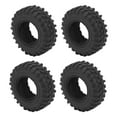 thumbnail image 3 of RC Tyre, 4PCS Rubber RC Wheel Tires Wear  Powerful Cushioning Performance  for SCX24 1/24 RC Cars, 3 of 8