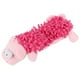 thumbnail image 2 of Juguete de peluche para mascotas, gatos y perros pequeños, con forma de animal, con dispositivo de sonido para morder los molares, cerdo rosa, 2 of 11