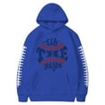 thumbnail image 3 of MHFRRA Sudadera con Capucha para Hombre con Estampado de Fútbol, Informal, Holgada, para Uso Diario, Cómoda y Cálida Azul, 3 of 3
