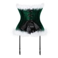 thumbnail image 3 of Grebrafan Corset Women Nightmare Before Christmas Cosplay Dark Green 5XL, 3 of 5