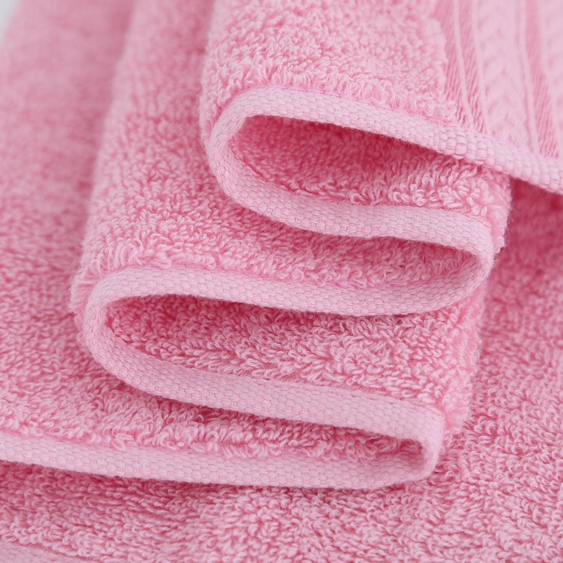 PiccoCasa 6PCS Cotton Soft Hand Towels Set for Bathroom 13" x 29" Pink