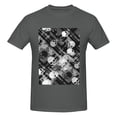 thumbnail image 4 of Bingfone Seamless Pattern With Skulls Men'S Loose Fit Short-Sleeve Pocket T-Shirt, 4 of 7