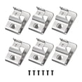thumbnail image 1 of Pince à Ceinture, 12Pcs en Acier Inoxydable Perceuse Outil Clips Crochet Kit avec Vis pour N268241 Adapter pour 20V Outils Électriques DCD980 DCD985, 1 of 7