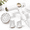 White, variant on White Ionic Hair Dryer with Diffuser, Negative Ion Blow Dryer for All Hair Types