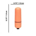 thumbnail image 5 of CalExotics Foil Pack 3-Speed Bullet Vibrator, Orange, 5 of 5