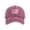 E007- Wine, variant on Peace Sign, Skeleton Hand, Sun Chill, Vintage, Fabric, Print, Baseball Cap, Black Fabric, Cotton, Blue, Adjustable Strap, 1 Pc