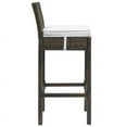 thumbnail image 4 of Home Square 30"" Patio Bar Stool in Brown and White - Set of 2, 4 of 4