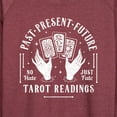 thumbnail image 3 of Instant Message - Past Present Future Tarot - Women's Lightweight French Terry Long Sleeve Shirt, 3 of 6