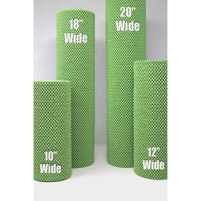 10” x 6' 0 - Super Green Natural Rubber Shelf & Drawer Liner
