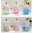 thumbnail image 5 of UOSIA Puppy Skirt Dog Dresses for Small Dogs Princess Tutu Flower Luxury Wedding Lace Dresses for Puppy Girls Cats, 5 of 6