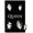 Premium Poster & Mount Bundle, variant on Queen - B&W Wall Poster, 14.725" x 22.375"
