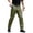 Army Green, variant on Men's Tactical Cargo Pants with Reinforced Knees and Multiple Zipper Pockets Featuring Durable Ripstop Fabric and Straight Leg Cut Blue XXL