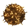 thumbnail image 3 of Cadena de luces LED de 10 m, 20 m, 30 m, 50 m, 100 m, 24 V, voltaje seguro, cable verde, luces de hadas navideñas para árboles de Navidad, fiestas, bodas y eventos, 3 of 5