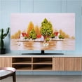 thumbnail image 5 of TV Cover Cloth 32-70 Inch Household Hanging Desktop Curved TV Universal, 5 of 7