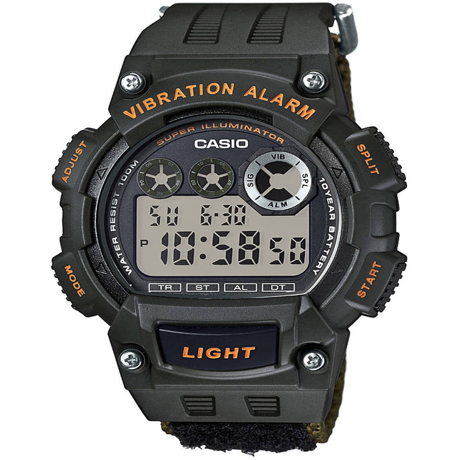 vibration alarm watch casio