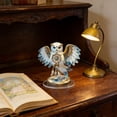 thumbnail image 5 of Owl Statue for Home Decor Accents - Boho Decor for Rooms, Bookshelf, Office Table and Living Rooms, Vintage Cute Figurines for Bird Lovers Owl Gifts, 5 of 6
