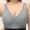 27-Gray, variant on YWDJ Bras for Women Push up Back Closures Bras Wirefree Sleep Bras Wide Strap Full Coverage Wrap Comfy Bras Padded Plus Size Comfortable Bras Lounge Bras Gray XL