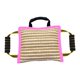 thumbnail image 3 of Almohada antimordeduras para perros, juguete para perros para morder y tirar, cómodo y multifuncional para el entrenamiento de cachorros. rosa, 3 of 9