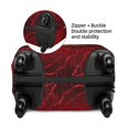 thumbnail image 2 of Pofeuu Black Spider Web With Spiders Print Luggage Suitcase Cover Protector Luggage Washable Covers Aesthetic for 18/24/28/32 inch Luggage（No luggage included）-Large, 2 of 7