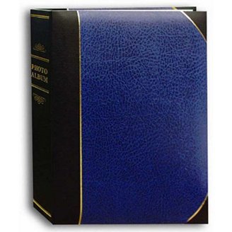 Pioneer Leather Bookbound 200 Slot 5x7 Photo Album, Sewn European