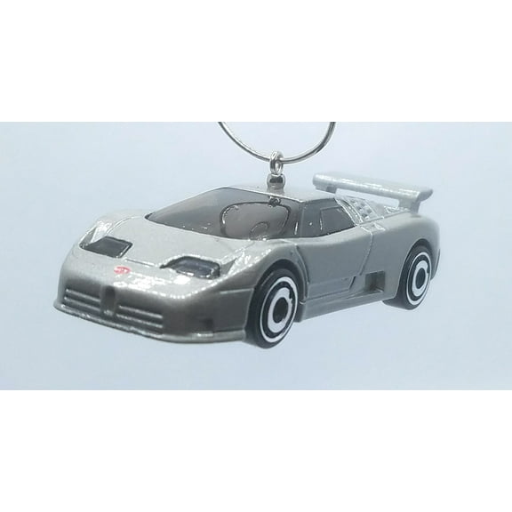 Christmas Ornament for 1994 Bugatti EB110 SS Silver