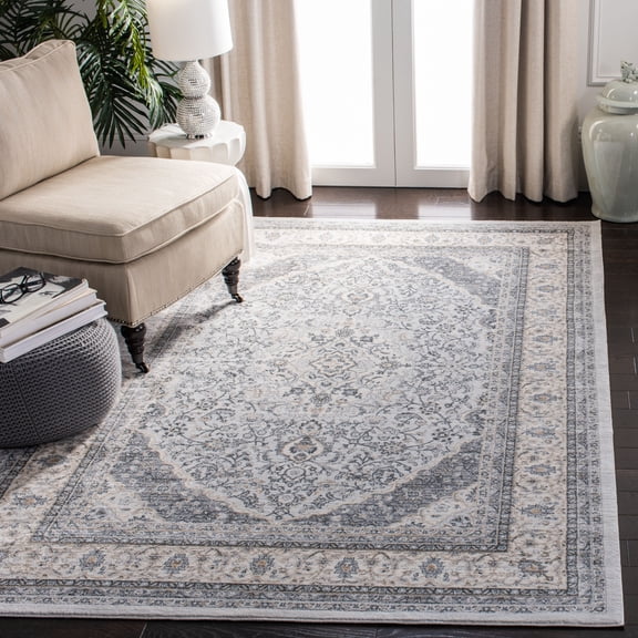 Safavieh Isabella Jack Oriental Area Rug, Light Gray/Cream, 5'3" x 7'6"