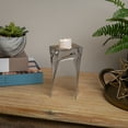 thumbnail image 3 of Northlight Twisted Glass Dual Purpose Candle Holder Vase - 5.75", 3 of 8