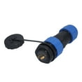 thumbnail image 4 of Conector de enchufe de aviación, enchufe de aviación IP68 Conector industrial Conector de aviación macho hembra Materiales ecológicos, 4 of 14