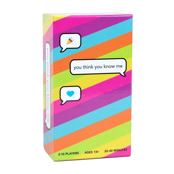 Crees que me conoces: un juego de cartas conversacional de Pink Tiger Games