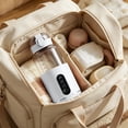 thumbnail image 6 of Nnndbs Wireless Portable Baby Bottle Warmer, Cordless Milk Heater with USB Rechargeable Battery, Travel Bottle Warmer for Carrying Bag, 4 Temperature Settings, White, 6 of 6