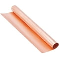 thumbnail image 4 of 0.03mm Copper Roll High Purity Pure Copper Weather Proof Brass Sheet Copper Foil Light Salmon Color Copper Sheets for Mechanical Machining Mould Making Cutting Precision - 39x8 Inch, 4 of 8