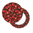 thumbnail image 7 of Uemuo Tomato Pattern Round Bar Stool Seat Covers Washable Stool Cushion Slipcover Elastic Bar Chair Covers-, 7 of 7