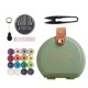thumbnail image 3 of de costura Estuche de cuero PU con asa Cinta métrica para adultos Principiantes Verde Zulema Hilo de coser, 3 of 8