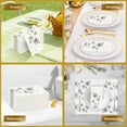 thumbnail image 6 of 120 Sheet Dandelion Print Paper Napkins, Guest Towel for Bathroom Paper Napkin for Dinner Party Kitchen Floral Design Disposable Paper Hand Towel for Guest Party Supply (4.3 x 7.9 Inch), 6 of 9