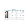 thumbnail image 3 of Diconna Women's Spring Autumn Long Dress Solid Color Long Sleeve Half High Neck Ruched Tie Up Dress, 3 of 3