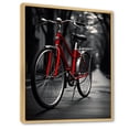 thumbnail image 2 of Designart "Blissful Bicycles III" Bicycle Floater Framed Canvas Print, 2 of 7