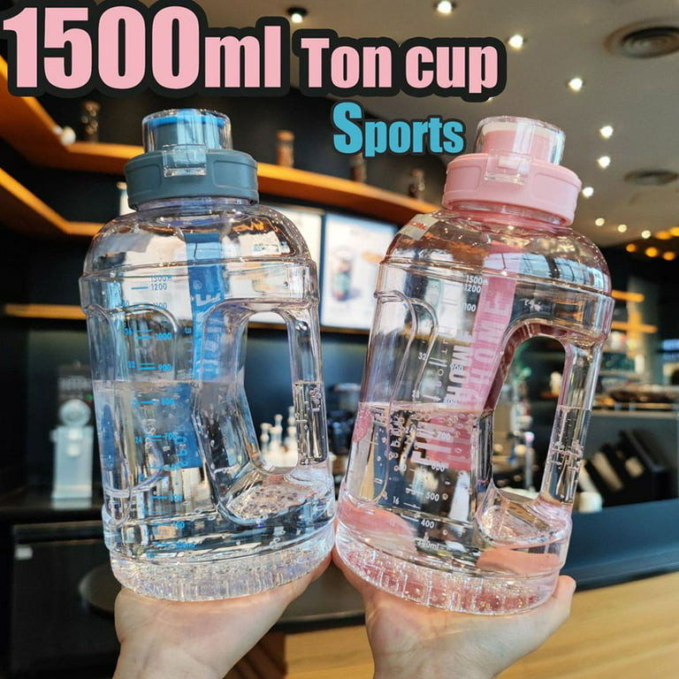 1500ml Love Transparent Cool Water Bottle Heatproof Glass Cup Household  Cold Water Kettle Water Cup Commercial Juice Tie Pot - AliExpress