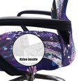 thumbnail image 5 of POLERO Anti Stain One Piece Office Swivel Chair Cover, Black Cat Elastic Cloth Block Dirt High Back Chair Covers for Workspace Home, 5 of 7