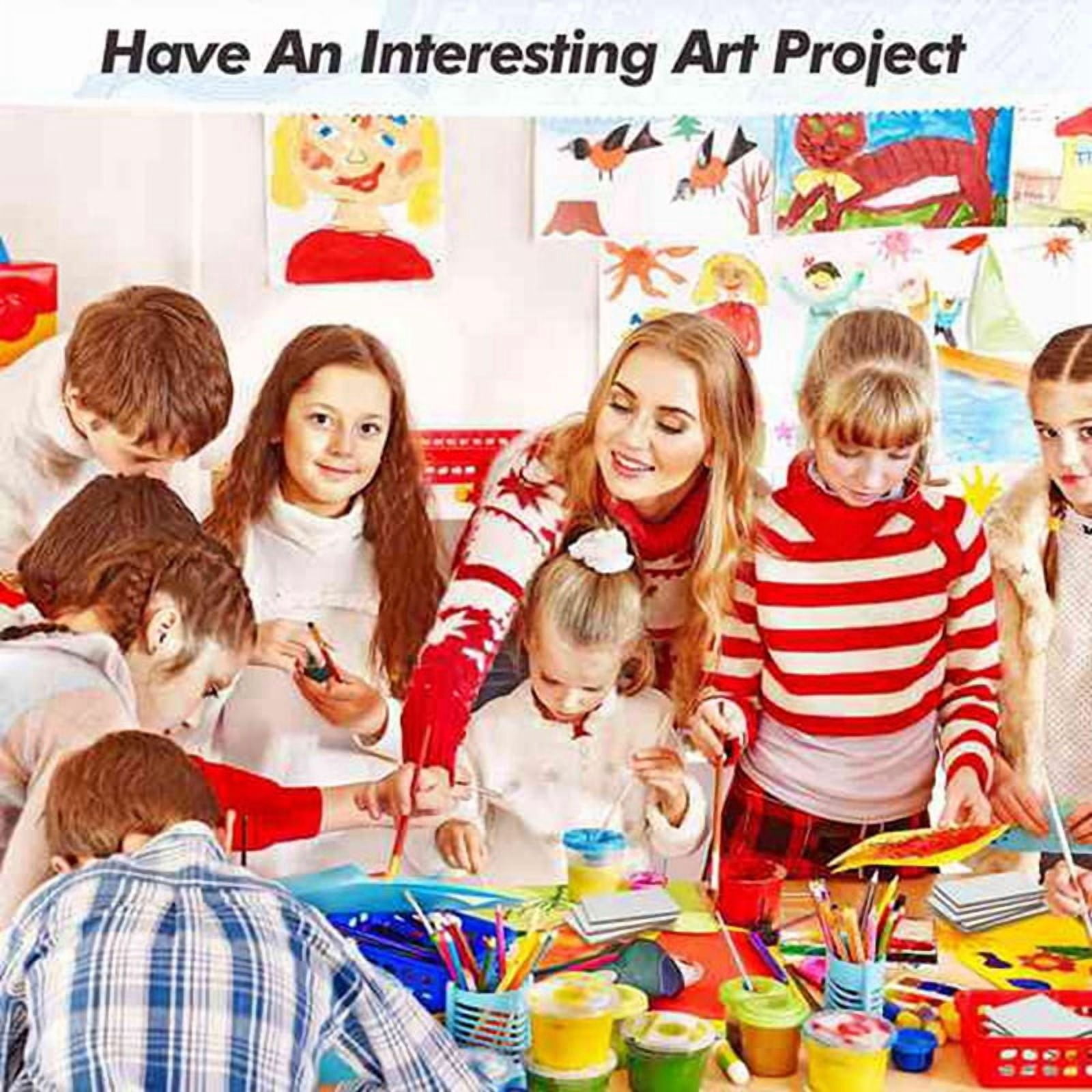 250 Pcs Magnetic Painting Canvas Panel Magnetic Mini Canvas Boards Canvas Blank Canvases for Painting Art Gift DIY Decor
