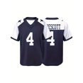 thumbnail image 1 of 3D Printing NFL Rugby, Football Jersey, Men's V-Neck Short Sleeve, Sports T-Shirt-Jinjin, 1 of 3