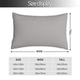 thumbnail image 4 of Kll Gary Pillow Covers Envelope Closure,Super Soft And Cozy Fuzzy Fleece Pillow Case Cover 14"X20", 4 of 9