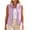 Pink, variant on Fenkoxk Womens Waterproof Windbreaker Hiking Vest Lightweight Zipper Up Solid Color Casual Outdoor Travel Vest with Pockets