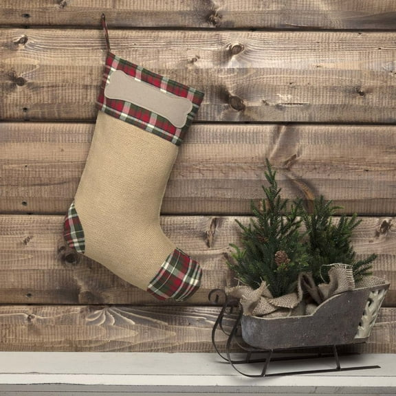 Bone Applique Stocking 11x15