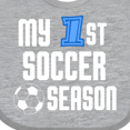 thumbnail image 4 of Inktastic My 1st Soccer Season Boys Baby Bib, 4 of 4