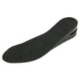 thumbnail image 1 of Plantillas Ajustables Para Aumar La Altura, Insercaciones De Elevación Del Talón De Pu, Cojín De Airbag En Forma De U Con Orificios De Ventilación, 1,2 3,0 Pulgadas, Negro,, 1 of 7